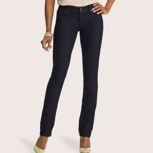 NWT Ann Taylor Loft Curvy Straight Leg Jeans in Rinse Wash 0